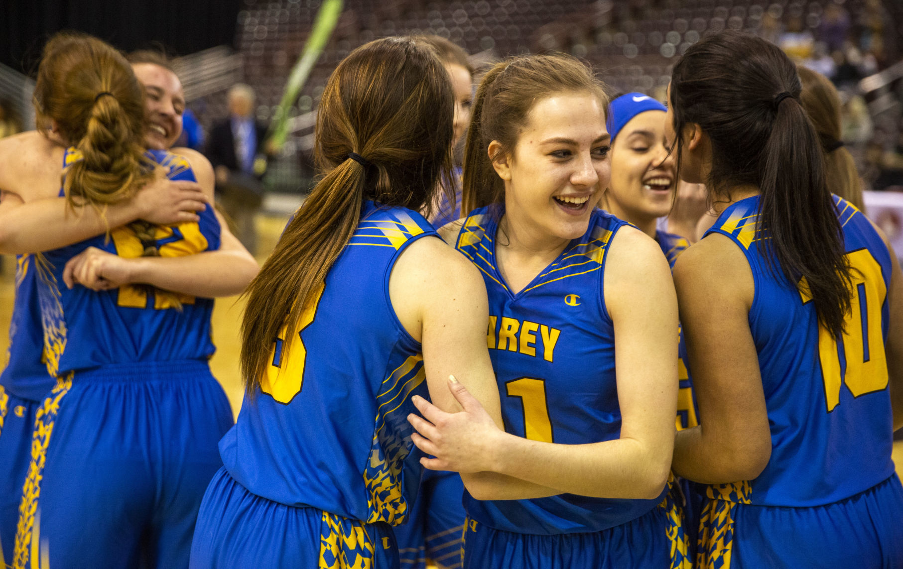 Carey vs Salmon River girls championship